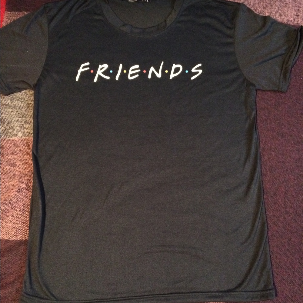 Friends, black t-shirt